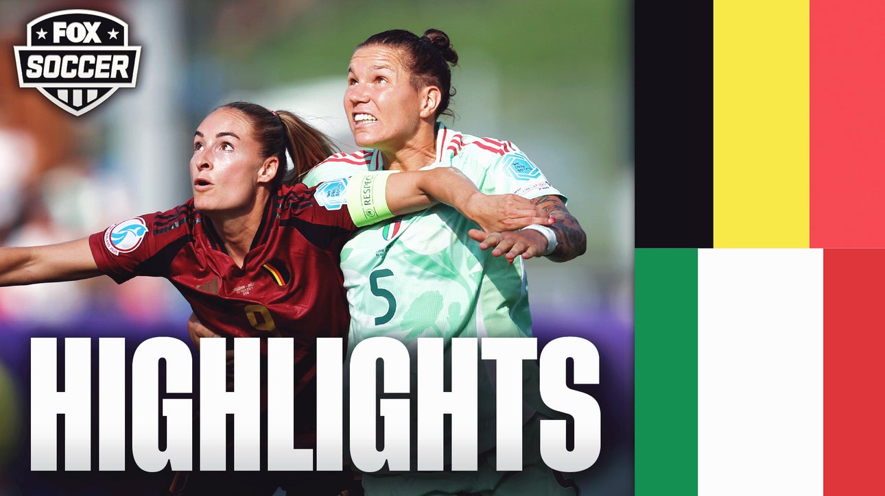 Belgium vs. Italy UEFA Women's Euro 2025 Highlights | FOX Soccer