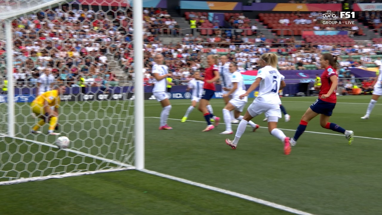 Eva Nystrom's own goal gives Norway 1-0 lead over Finland