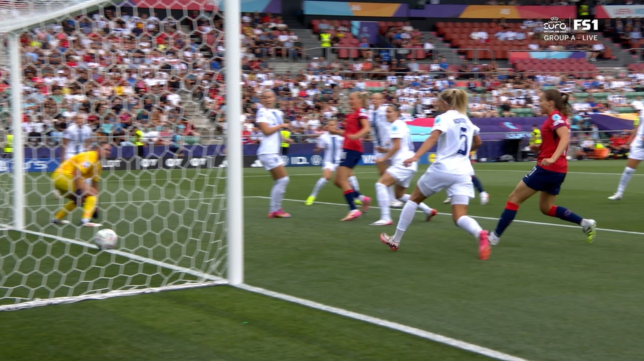 Eva Nystrom's own goal gives Norway 1-0 lead over Finland