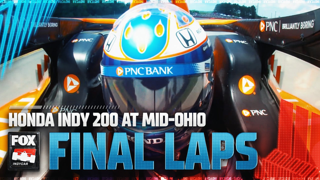 FINAL LAPS: Scott Dixon vs. Alex Palou in Honda Indy 200 at Mid-Ohio | INDYCAR on FOX