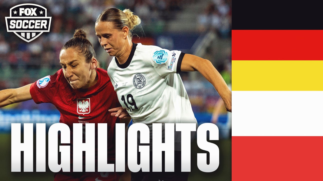 Germany vs. Poland UEFA Women's Euro 2025 Highlights | FOX Soccer