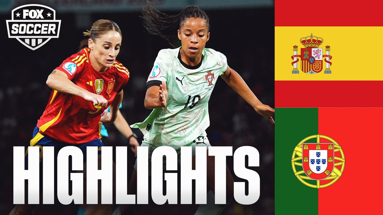 Spain vs. Portugal UEFA Women's Euro 2025 Highlights | FOX Soccer