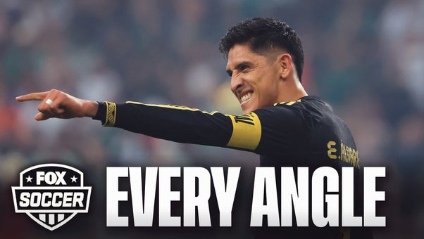 EVERY ANGLE of Edson Alvarez's GAME-WINNING goal vs. USA in the Gold Cup Final | FOX Soccer